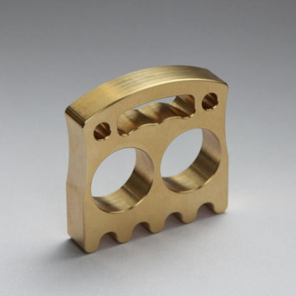 Brass Smiley Face Mini Brass Bottle Opener EDC Tool