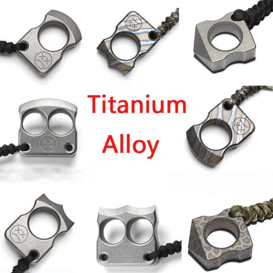 Pocket Various Styles Mini Titanium Multifunctional Outdoor Portable Ring