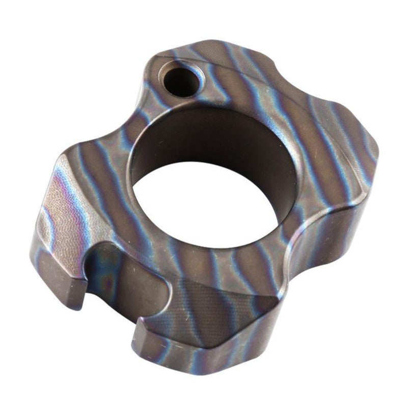 Mini Titanium Colorfully Safety Gear Bottle Opener Pendant