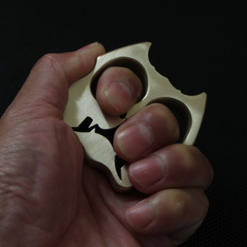 Hound Two Finger Brass Safety Gear EDC