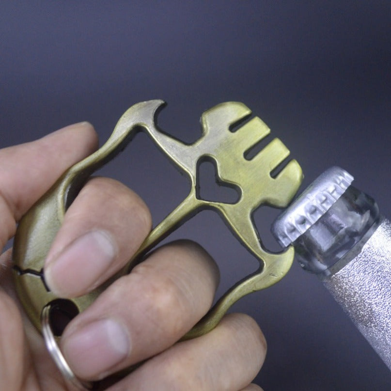 Zinc Alloy Skull Weighted and Thickened Multifunctional Bottle Opener