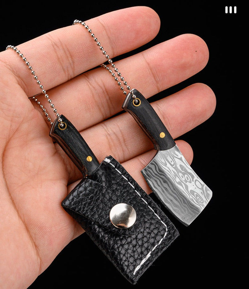 Mini Axe Knife Keychain Creative Pendant
