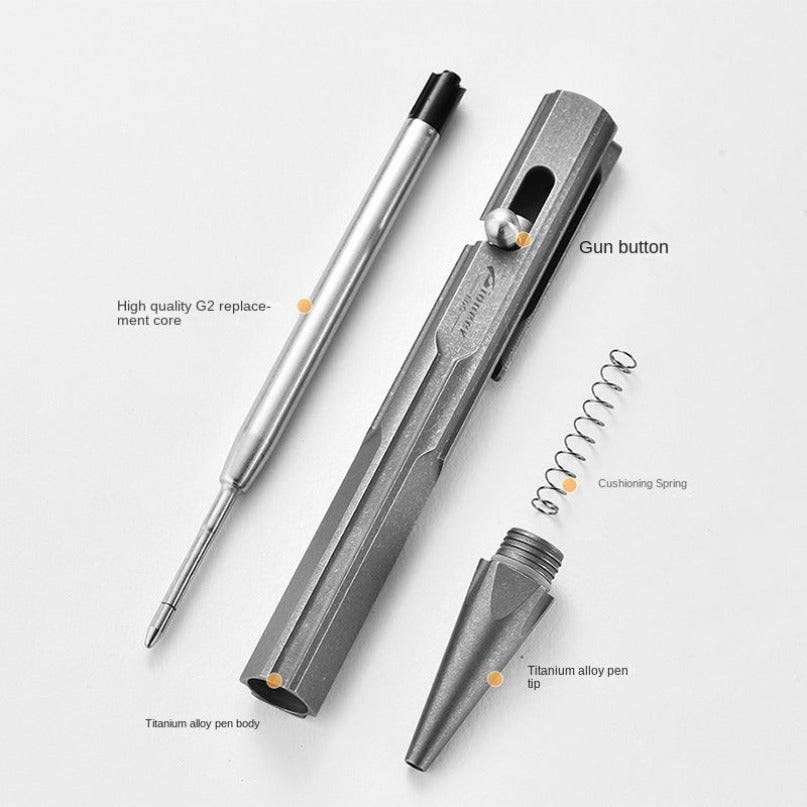 Titanium Safety Pen Broken Window EDC