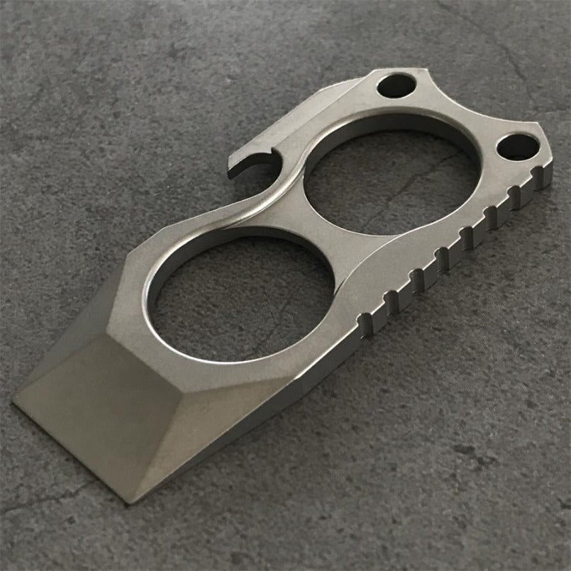 Mini Multifunctional Titanium Crowbar Bottle Opener EDC Tool
