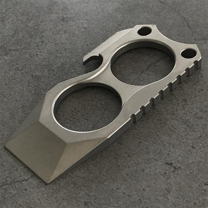 Mini Multifunctional Titanium Crowbar Bottle Opener EDC Tool