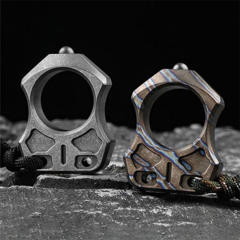 Colorful Titanium Single-Finger Broken Window Safety Tool EDC