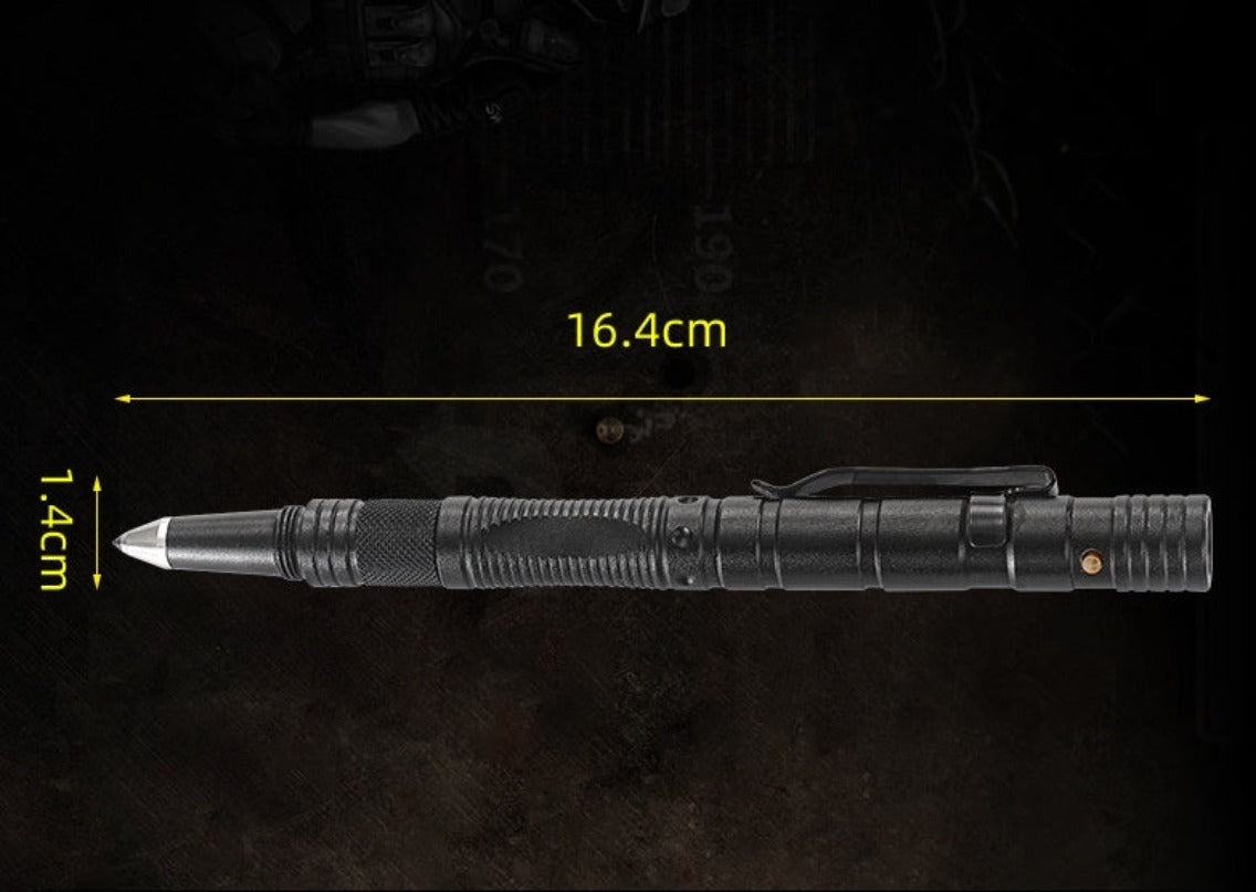 Multifunctional Pen LED Lighting Mini Knives Broken Window EDC