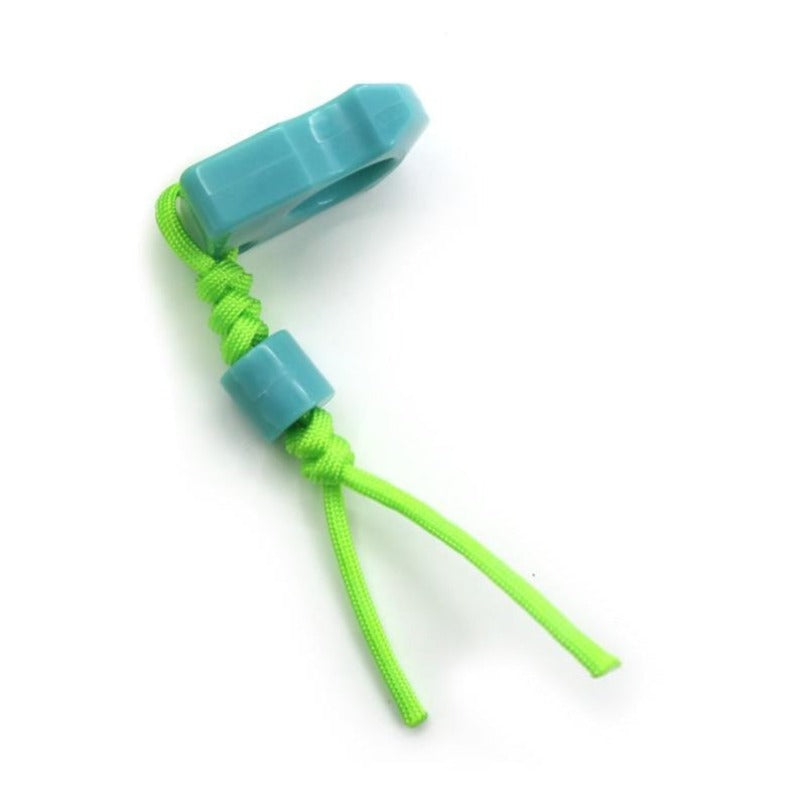 Non-Metallic Fluorescent Single Hole PA Plastic Portable EDC Outdoor Tool