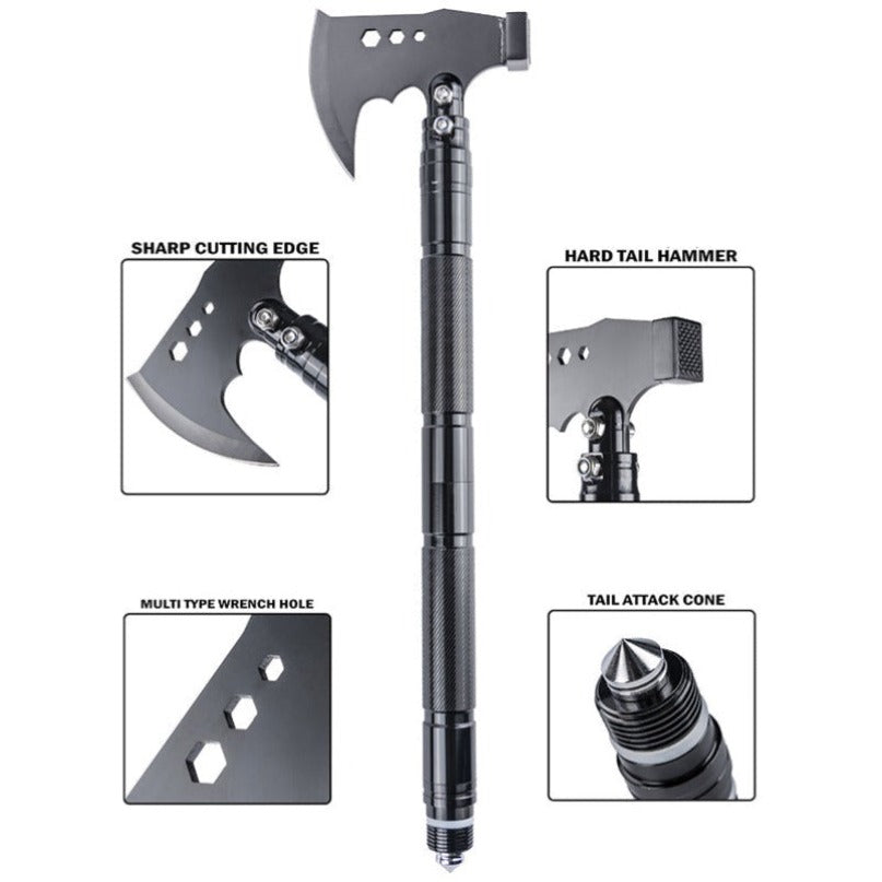 Multifunctional Outdoor Toolbox Knife Shovel Axe EDC