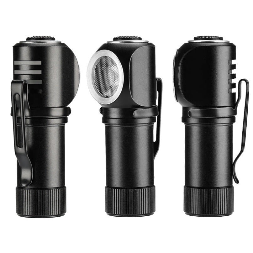Aluminum Alloy Detachable Flashlight Headlamp Waterproof Night Fishing Torch Tool