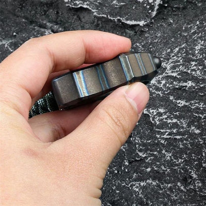 Colorful Titanium Single-Finger Broken Window Safety Tool EDC