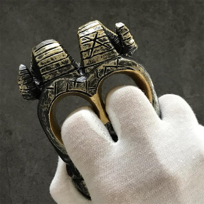 Ram Horn Fashion Skull Knuckle Duster