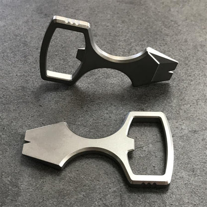 Mini Crowbar Keychain Bottle Opening Gadgets