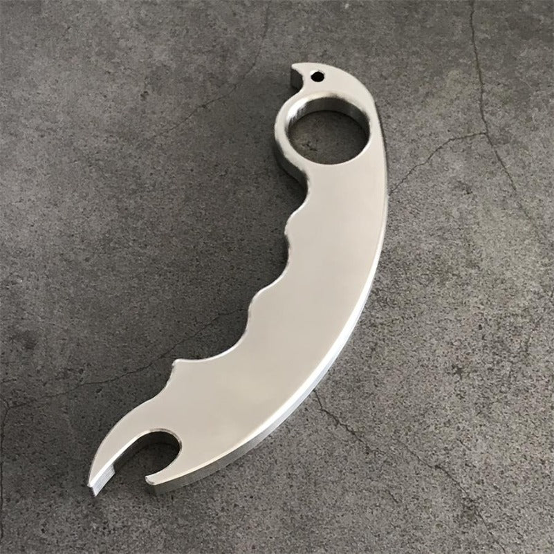 EDC Tool Multifunctional Bottle Opener Outdoor Keychain Backpack