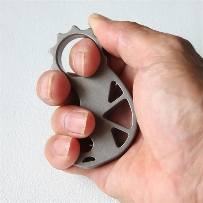 Titanium Monster Titanium Bottle Opener Multifunctional Keychain EDC Backpack Tool