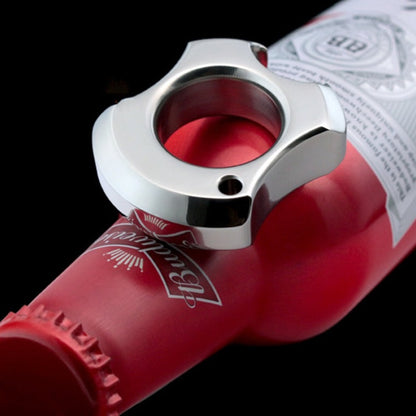 Multi-Material Single Finger Open Bottle EDC