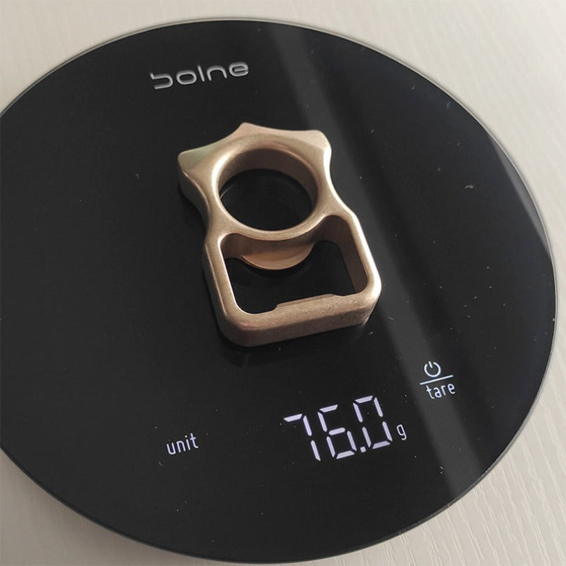 Brass Bottle Opener Brass and Iron Outdoor Portable EDC