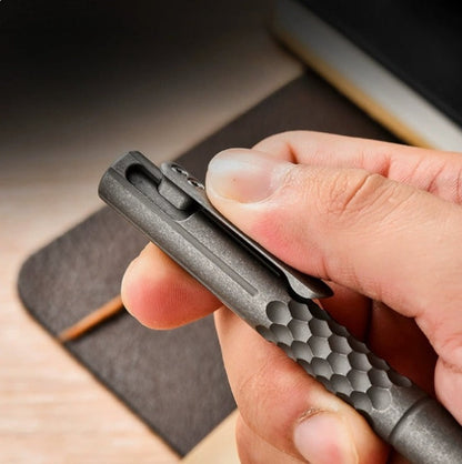 Titanium Antiskid Titanium Design EDC Scribe Pen Outdoor Tool